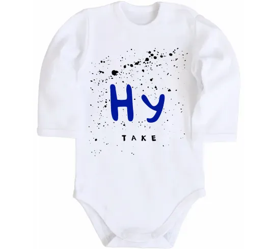 Детский боди Ну таке Белый фото