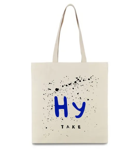 Эко-сумка Ну таке Бежевый фото