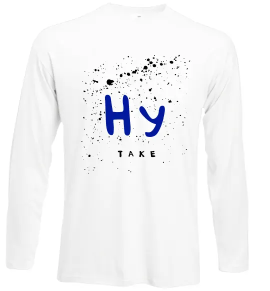 Лонгслів Ну таке Білий фото