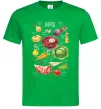 Мужская футболка Борщ рецепт Зеленый фото