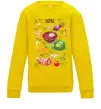 Детский Свитшот Борщ рецепт Солнечно желтый фото