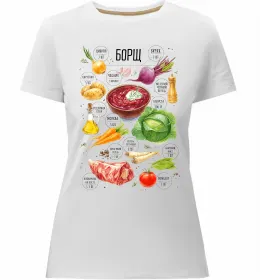 Женская премиум футболка