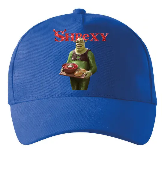 Кепка Shrexy борщ з пампушками Ярко-синий фото