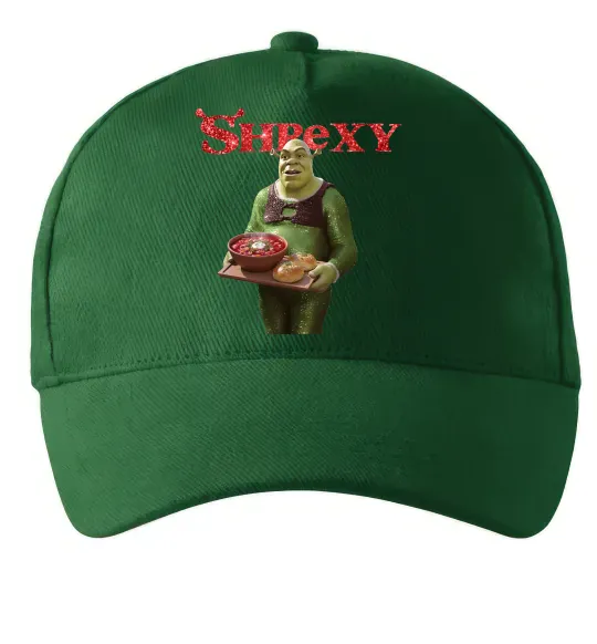 Кепка Shrexy борщ з пампушками Темно-зеленый фото