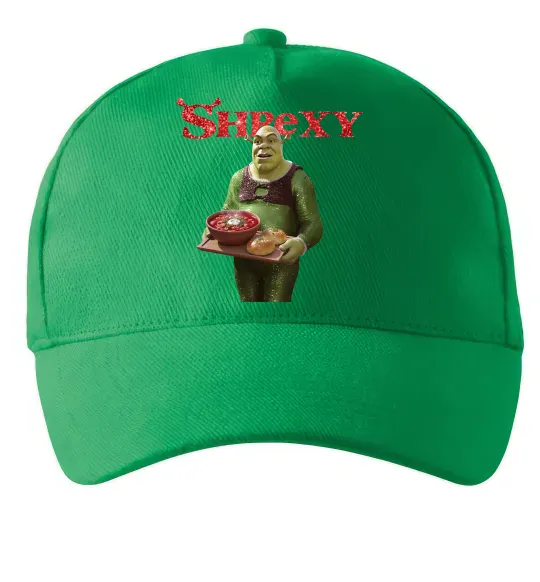 Кепка Shrexy борщ з пампушками Зеленый фото