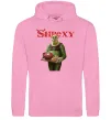 Чоловіча толстовка (худі) Shrexy борщ з пампушками Рожевий фото