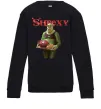Детский Свитшот Shrexy борщ з пампушками Черный фото