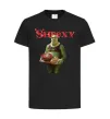 Дитяча футболка Shrexy борщ з пампушками Чорний фото