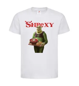 Детская футболка Shrexy борщ з пампушками Белый фото