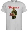 Чоловіча футболка Shrexy борщ з пампушками Сірий фото