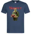 Чоловіча футболка Shrexy борщ з пампушками Темно-синій фото