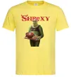 Чоловіча футболка Shrexy борщ з пампушками Лимонний фото