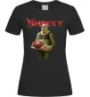 Жіноча футболка Shrexy борщ з пампушками Чорний фото