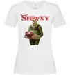 Жіноча футболка Shrexy борщ з пампушками Білий фото