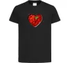 Дитяча футболка Борщ серце Чорний фото