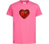 Дитяча футболка Борщ серце Яскраво-рожевий фото