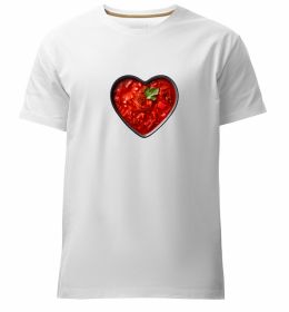 Мужская премиум футболка Борщ серце