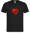 Чоловіча футболка Борщ серце Чорний фото