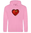 Женская толстовка (худи) Борщ серце Розовый фото