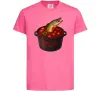 Дитяча футболка Борщука Яскраво-рожевий фото