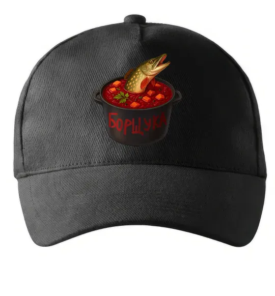 Кепка Борщука Черный фото