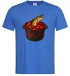 Чоловіча футболка Борщука Яскраво-синій фото