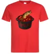 Чоловіча футболка Борщука Червоний фото