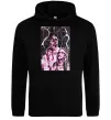 Женская толстовка (худи) Lil Peep retro Черный фото
