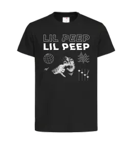 Детская футболка Lil Peep фото Черный фото