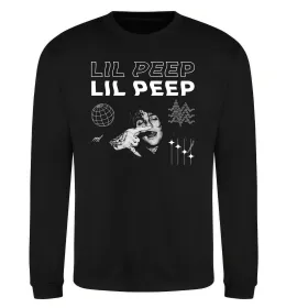 Свитшот Lil Peep Cry Baby Белый фото