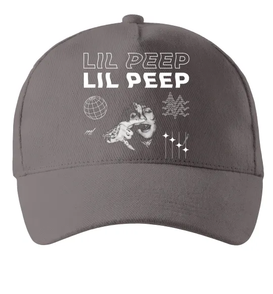 Кепка Lil Peep фото Серый фото