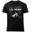 Чоловіча преміум футболка Lil Peep фото Чорний фото
