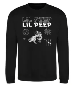 Свитшот Lil Peep фото Черный фото