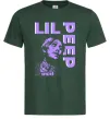Мужская футболка Lil Peep purple Темно-зеленый фото