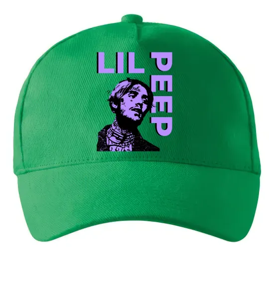 Кепка Lil Peep purple Зелений фото