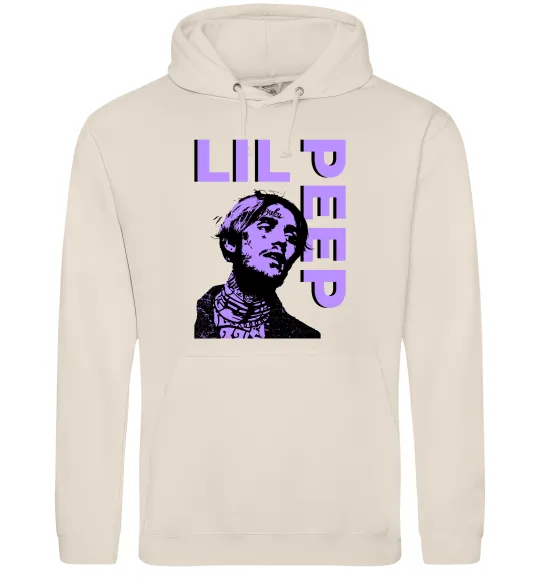 Чоловіча толстовка (худі) Lil Peep purple Таш фото