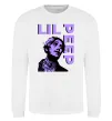 Світшот Lil Peep purple Білий фото