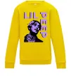 Детский Свитшот Lil Peep purple Солнечно желтый фото