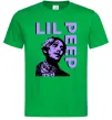 Мужская футболка Lil Peep purple Зеленый фото