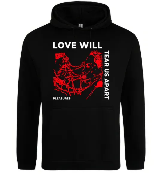 Женская толстовка (худи) Lil Peep love will tear us apart Черный фото