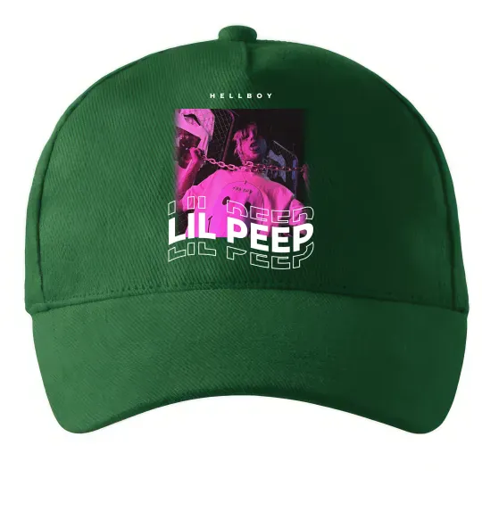 Кепка Lil Peep hellboy Темно-зеленый фото