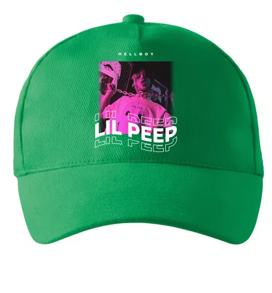 Кепка Lil Peep hellboy Зеленый фото