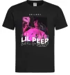 Мужская футболка Lil Peep hellboy Черный фото