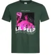 Мужская футболка Lil Peep hellboy Темно-зеленый фото