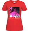 Женская футболка Lil Peep hellboy Красный фото