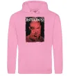 Жіноча толстовка (худі) Лил Пип Hellboy poster Рожевий фото
