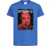 Детская футболка Лил Пип Hellboy poster Ярко-синий фото