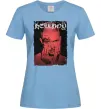Женская футболка Лил Пип Hellboy poster Голубой фото