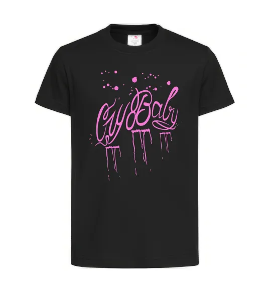 Дитяча футболка Cry baby Lil Peep Чорний фото