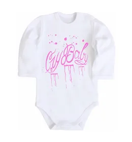 Детский боди Cry baby Lil Peep Белый фото